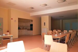 Innenausbau von Gemeinschaftsraum durch Bauunternehmen in Dresden